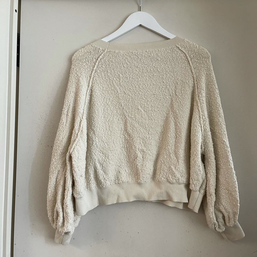 Free People Found My Friend Pullover in Cream - Picture 8 of 9